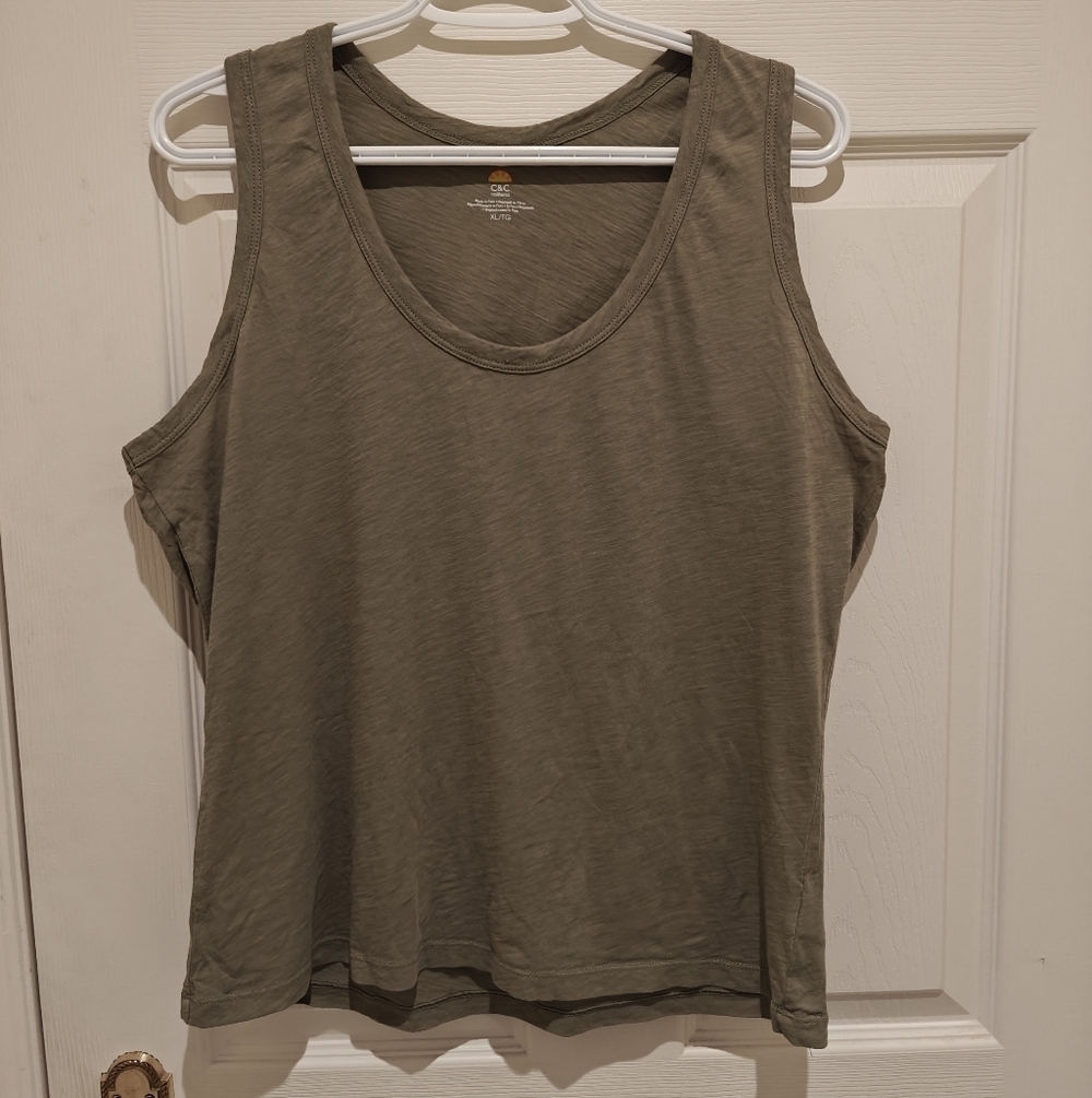 C&C Green Women's Tank